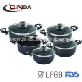 Good Quality 5pcs non stick cookware set